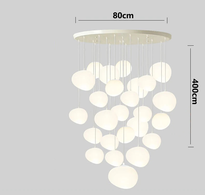 Nordic home decor dining room Pendant lamp lights indoor lighting stair lamp hanging light chandelier lamps for living room