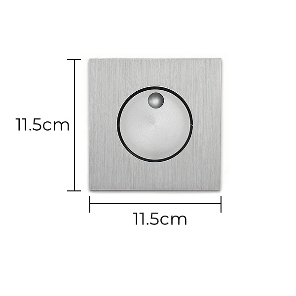 Recessed Rotation LED Reading Wall Light Living Room Bedroom Bedside Hotel Corridor Entrance Wall Lamp Hidden Decor Wall Sconce