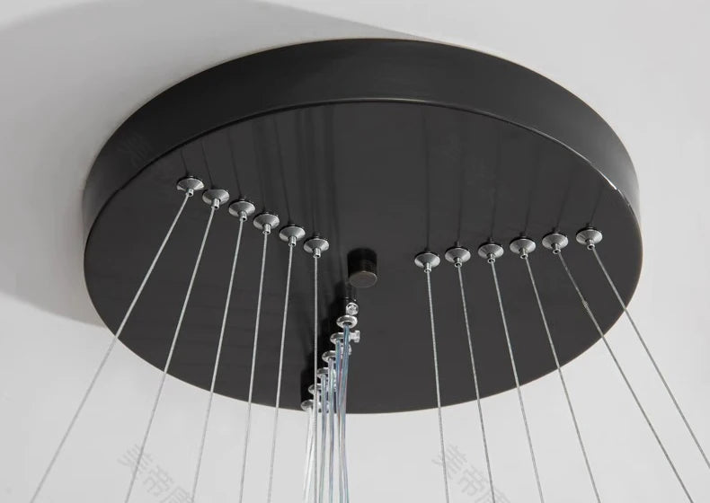 Modern home decor led lights pendant light lamps forstaircase Chandeliers for living room hanging light indoor lighting