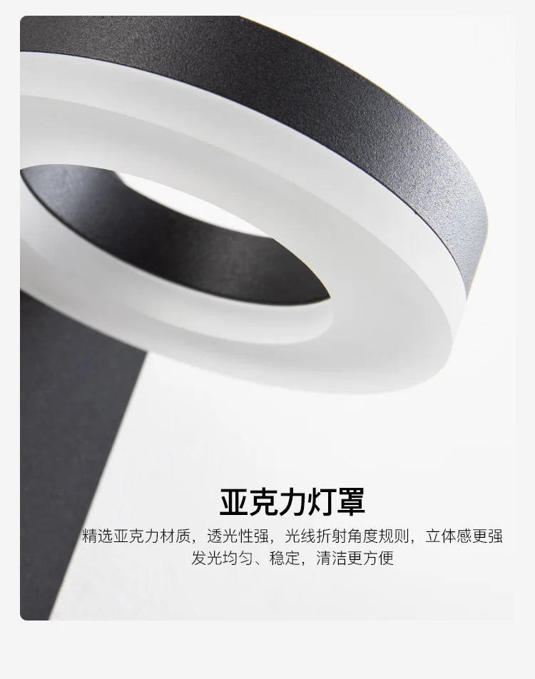 New Minimalist Wall Lamp Rotatable Spotlight Creative Bedroom Bedside Lamp Design Modern Led Wall Sconce ligjt for Hotel Rooms