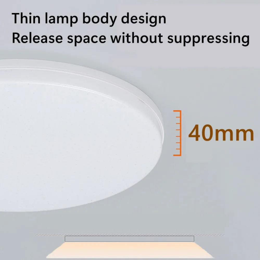 LED circular ceiling light ultra-thin modern light bedroom living room 18W 24W 36W 48W indoor Corridor Home Light Home lighting