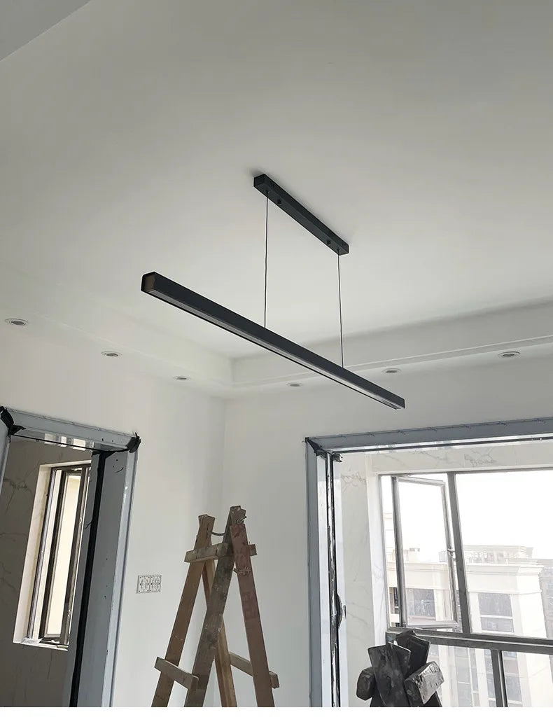 Dining room chandelier Nordic modern lamp dining table bar lamp restaurant lights kitchen lights office company led strip lamps