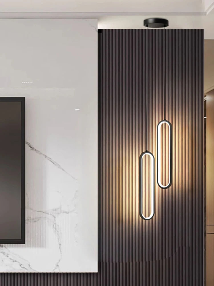 Modern Chandelier Hanging Living Room Pendant Light Designer Bedroom Bedside Lamp Dining Bar Decoration Light Indoor Lighting