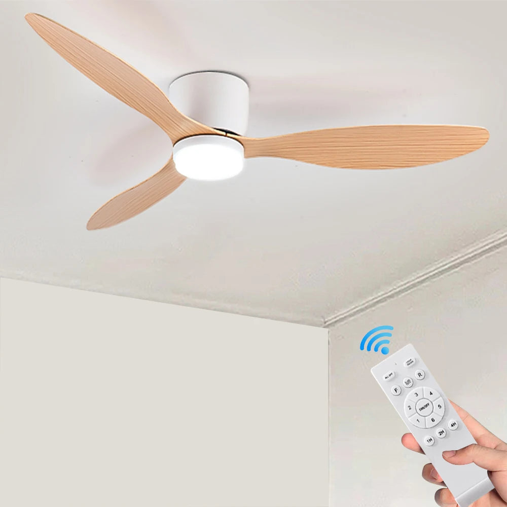 IRALAN Modern Ceiling Fan Light Winter And Summer Dual Mode Silent DC Motor Home Decoration For Bedroom Living Room