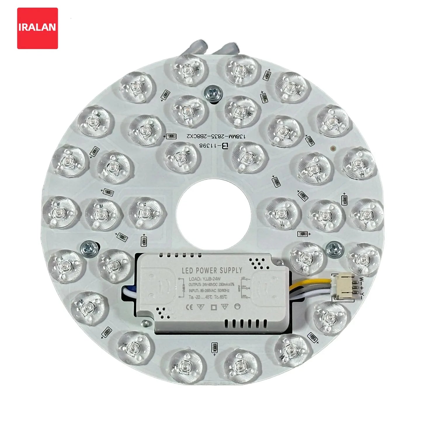 IRALAN LED Light Board AC 85-265V To Fan Lights or Ceiling Lights Ring Panel Circle Remote Control Easy Installation