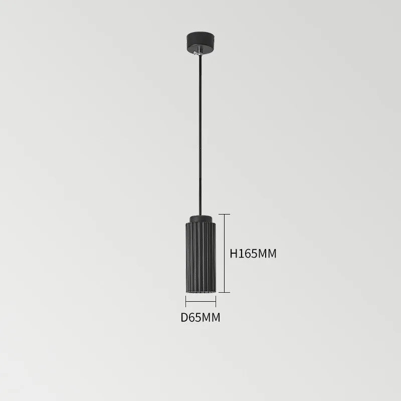 Minimalist Nordic Cylindrical Downlight Surface Mounted Resin Ceiling Lamp GU10 Grid Spotlight Corridor Living Room Home Decor