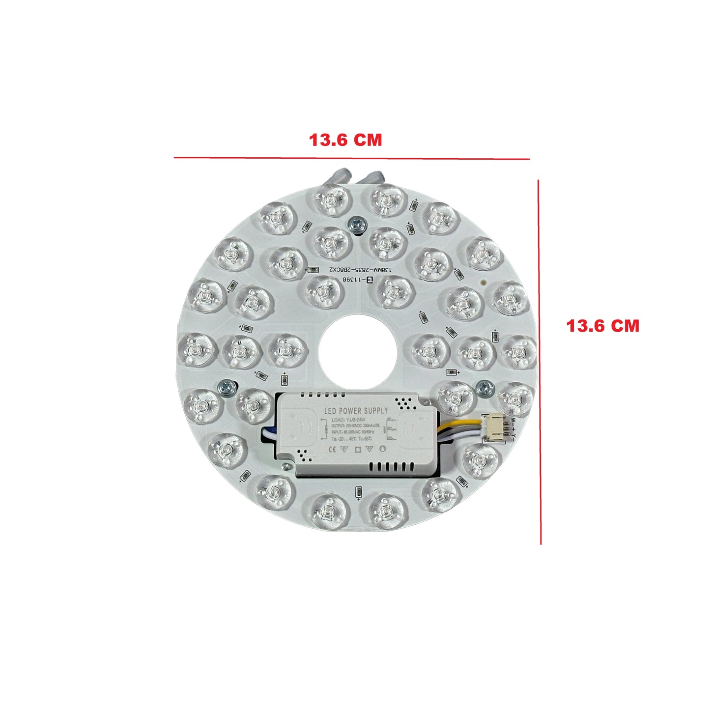 LED Ring Light Board Easy Installation Modern Panels Circle Light AC 85-265V Fan Lights or Ceiling Lights Energy Saving Lighting