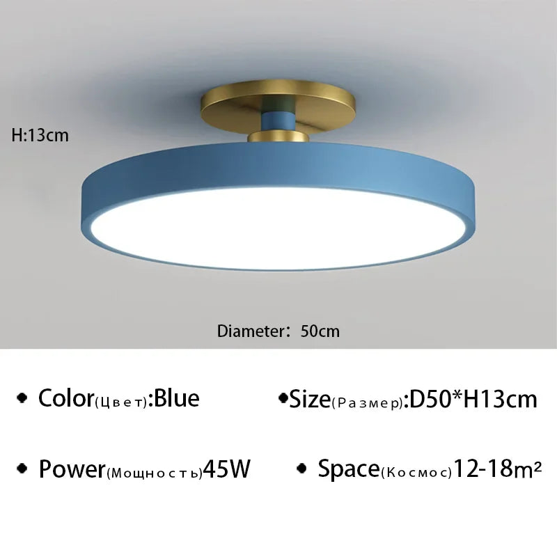 Makaron Modern LED Ceiling Lamp Chandelier For Living Dining Room Bedroom Aisle Loft Home Decor Indoor Lighting Fixture Lustre