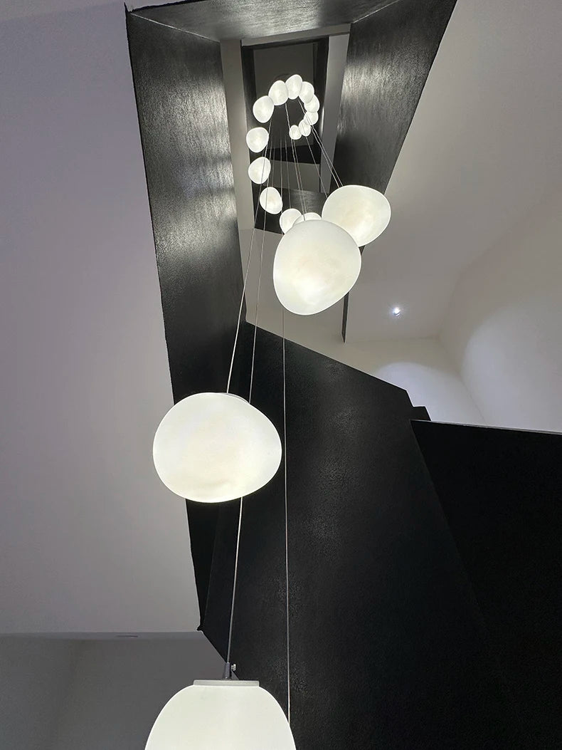 Nordic home decor dining room Pendant lamp lights indoor lighting stair lamp hanging light chandelier lamps for living room