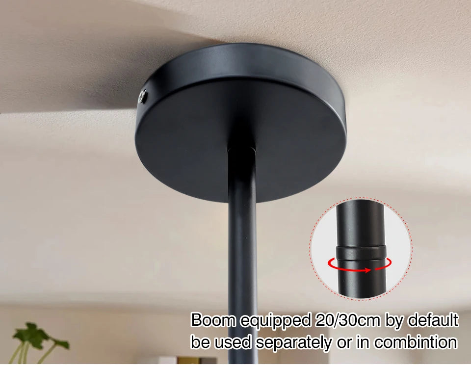Nordic Modern Chandelier Hanging Lamps For Ceiling Home Decor Living Room Bedroom Pendant Indoor Fixtures E27 G95 G125 Milk Bulb