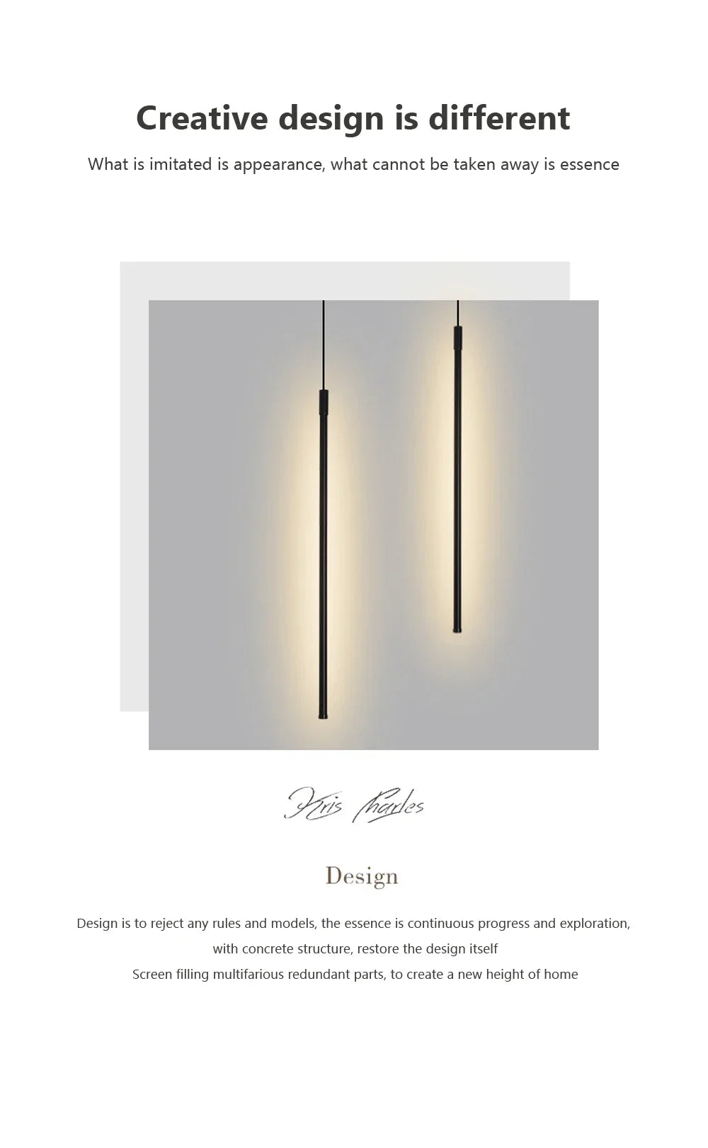 Modern LED Pendant Lights for Bedroom Bedside Living Room Hanging Lamp Background Lamp Chandeliers Home Decor Lighting Fixtures