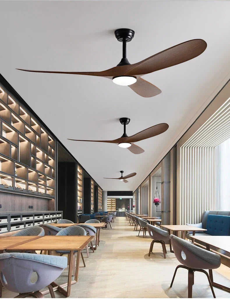Low Floor Modern Ceiling Fan with Light 42 Inch DC Motor Reversible Blade Remote Control LED Fan Indoor Lighting Decoration