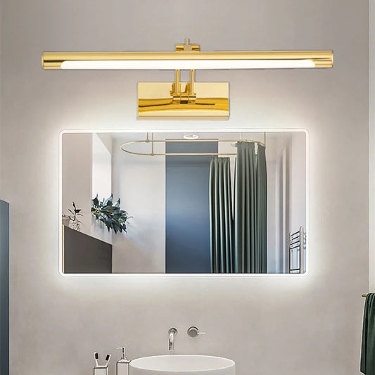 Mirror Wall Lamps Bathroom Modern Wall Lights 43CM 55CM 9W 12W Toilet Wall Mounted Lighting Fixtures Sconces Indoor Bedroom