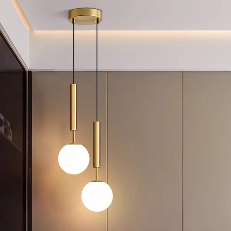 1pc Modern home decor led lights Bedroom lamp bedside pendant light lamps led Chandeliers hanging light indoor lighting