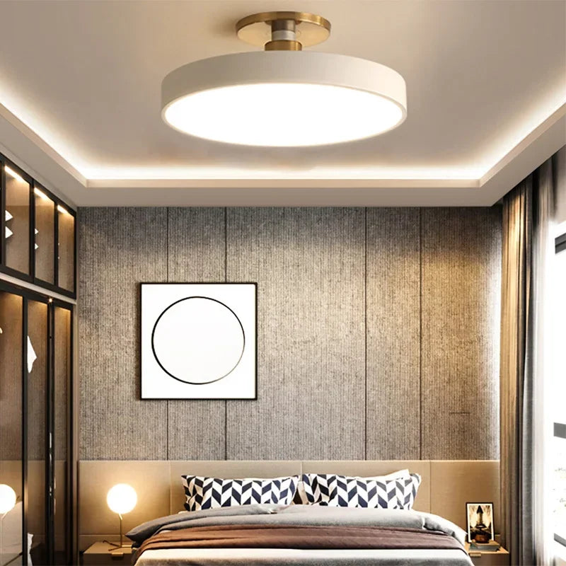 Makaron Modern LED Ceiling Lamp Chandelier For Living Dining Room Bedroom Aisle Loft Home Decor Indoor Lighting Fixture Lustre