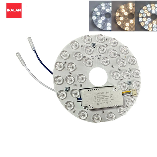 LED Ring Light Board Easy Installation Modern Panels Circle Light AC 85-265V Fan Lights or Ceiling Lights Energy Saving Lighting