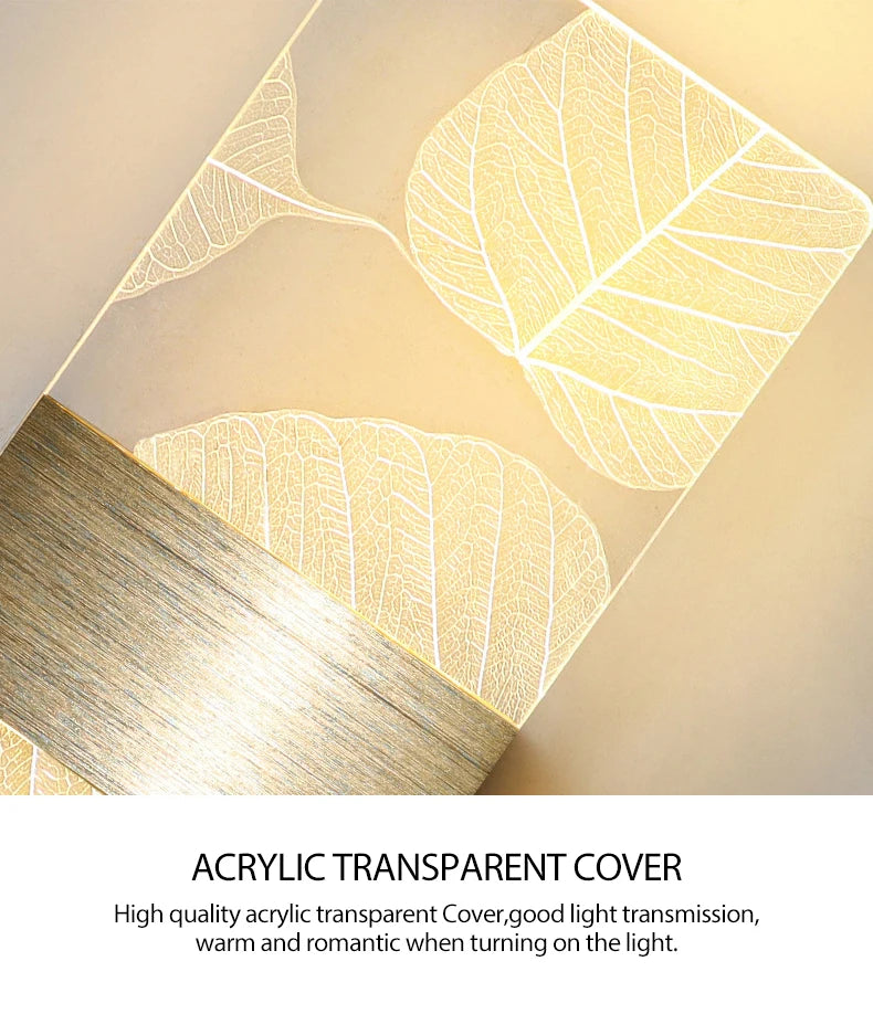 Acrylic Indoor Wall Lamp 6W LED Wall Light Modern Nordic Sconce Lamps Balcony Aisle Bedside Lights For Home Decoration AC85-265V