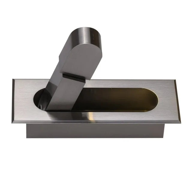 Recessed Rotation LED Reading Wall Light Living Room Bedroom Bedside Hotel Corridor Entrance Wall Lamp Hidden Decor Wall Sconce