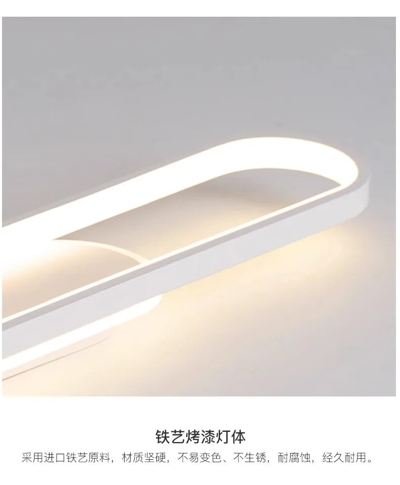 Track Spotlights No Main Lights Living Room Wall Lamp Long Hallway Light Cloakroom LED Ceiling Lights Spotlights For Dining Room