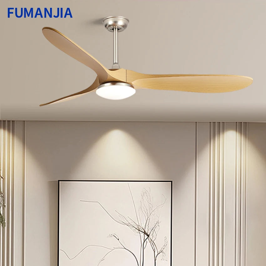 36,42,52,60 Inch Inverter Ceiling Fan Light w/Remote, Quiet, 6-Speed, Energy-Efficient for Living, Dining, Study, Bedroom