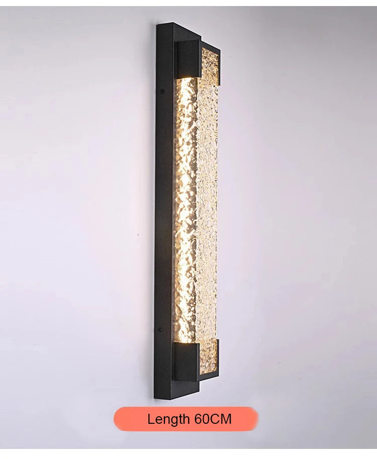 Outdoor wall light LED waterproof garage stainless steel garden terrace 110V 220V external wall porch balcony courtyard light