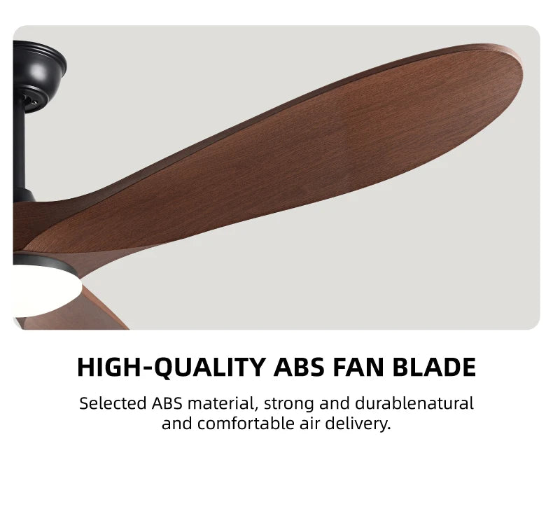 36,42,52,60 Inch Inverter Ceiling Fan Light w/Remote, Quiet, 6-Speed, Energy-Efficient for Living, Dining, Study, Bedroom