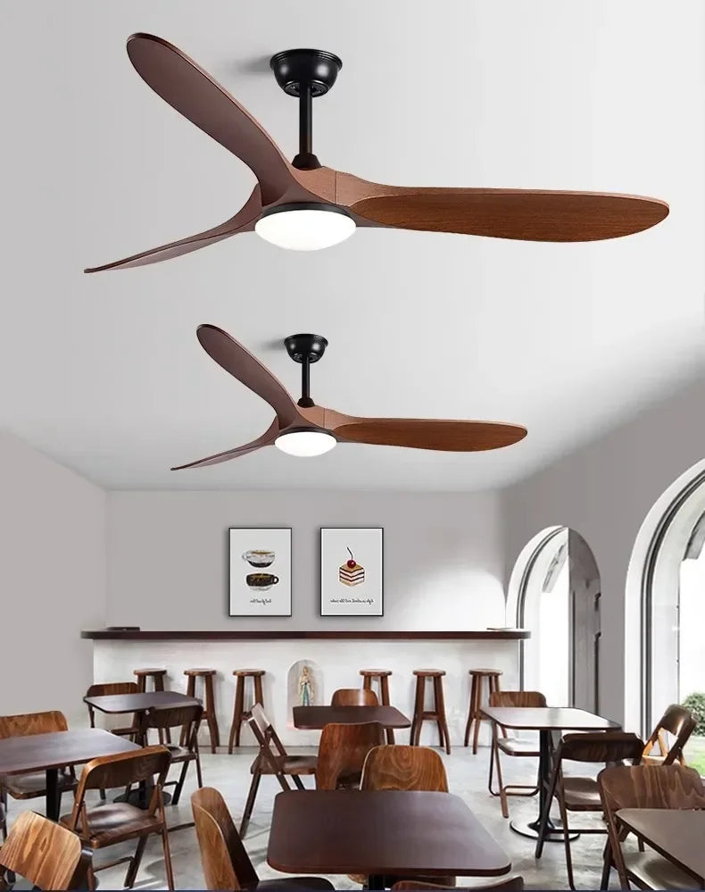 Low Floor Modern Ceiling Fan with Light 42 Inch DC Motor Reversible Blade Remote Control LED Fan Indoor Lighting Decoration