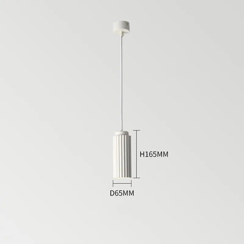 Minimalist Nordic Cylindrical Downlight Surface Mounted Resin Ceiling Lamp GU10 Grid Spotlight Corridor Living Room Home Decor