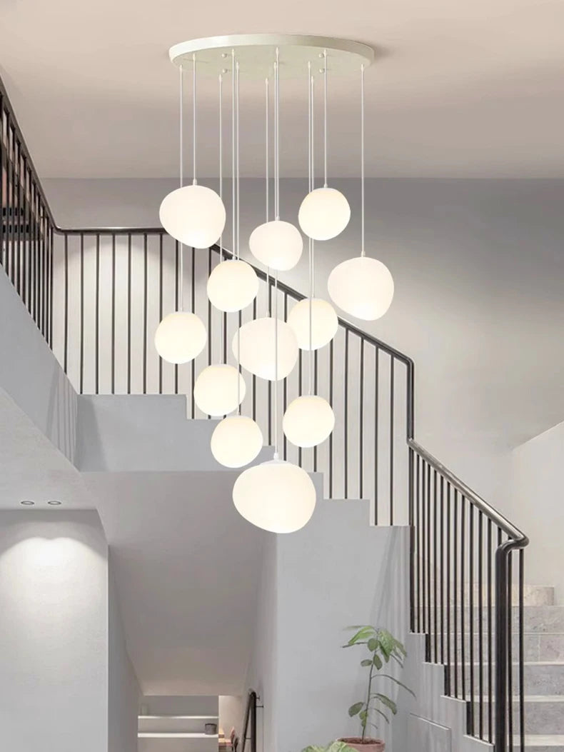 Nordic home decor dining room Pendant lamp lights indoor lighting stair lamp hanging light chandelier lamps for living room