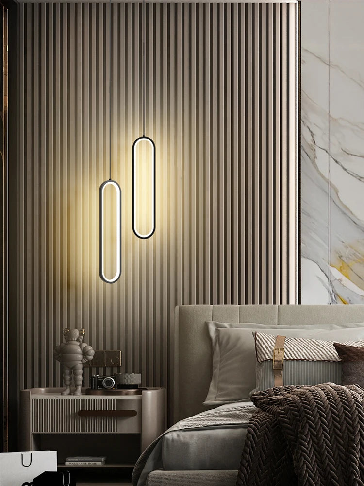 Modern Chandelier Hanging Living Room Pendant Light Designer Bedroom Bedside Lamp Dining Bar Decoration Light Indoor Lighting