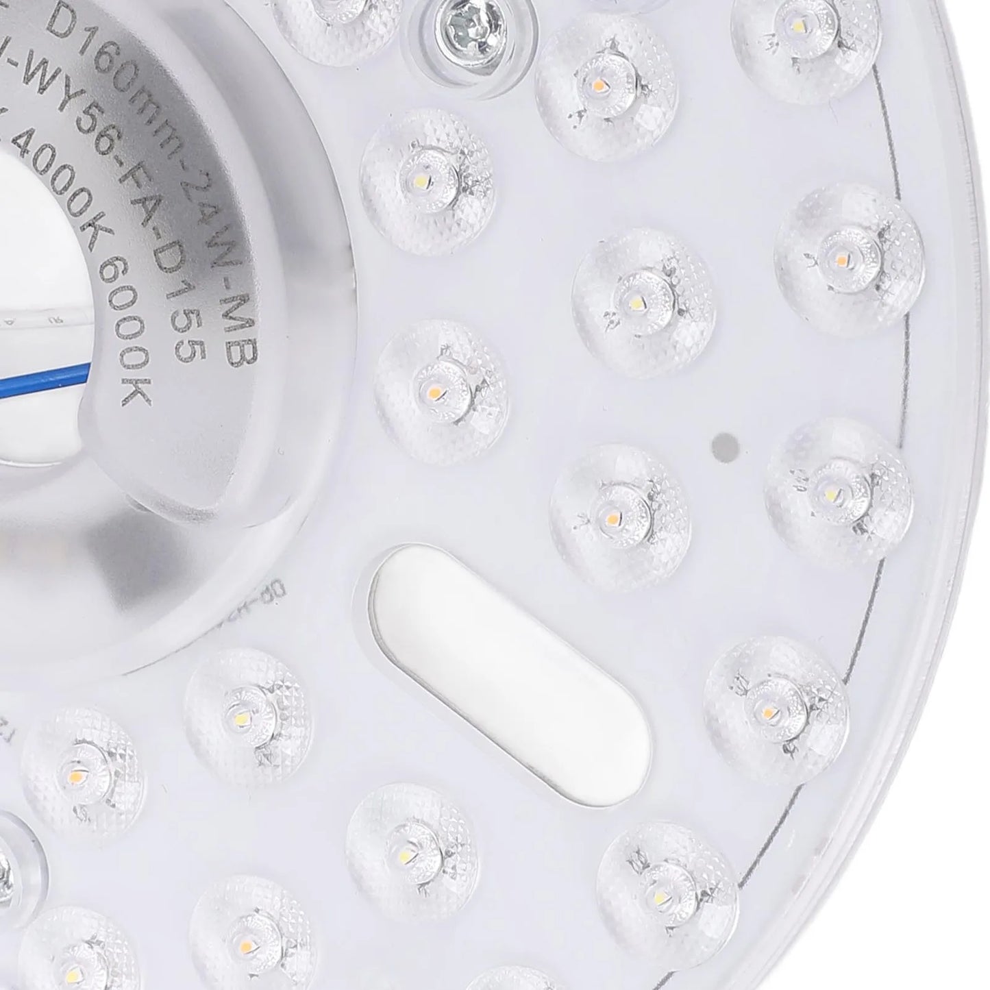 Ceiling Fan Light 6.3-inch LED Ceiling Fan Light Replacement Part Magnetic Suction Cup Freely Adjustable Brightness