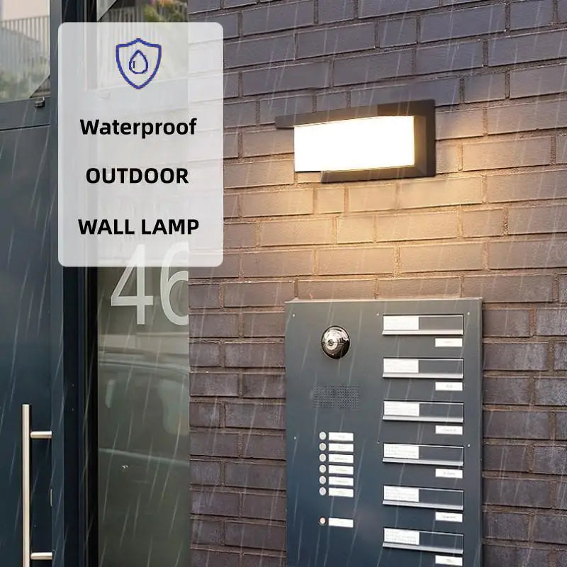 LED outdoor lights waterproof IP65 AC85-265V Motion Sensor light led outdoor wall light outdoor lighting outdoor wall lamp