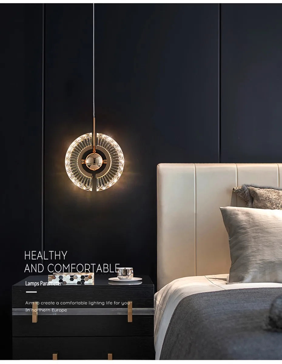 Nordic Led Pendant Lights Hanging Lamp Indoor Decoration Lights For Bedside Living Dining Room Kitchen Pendente iluminação light