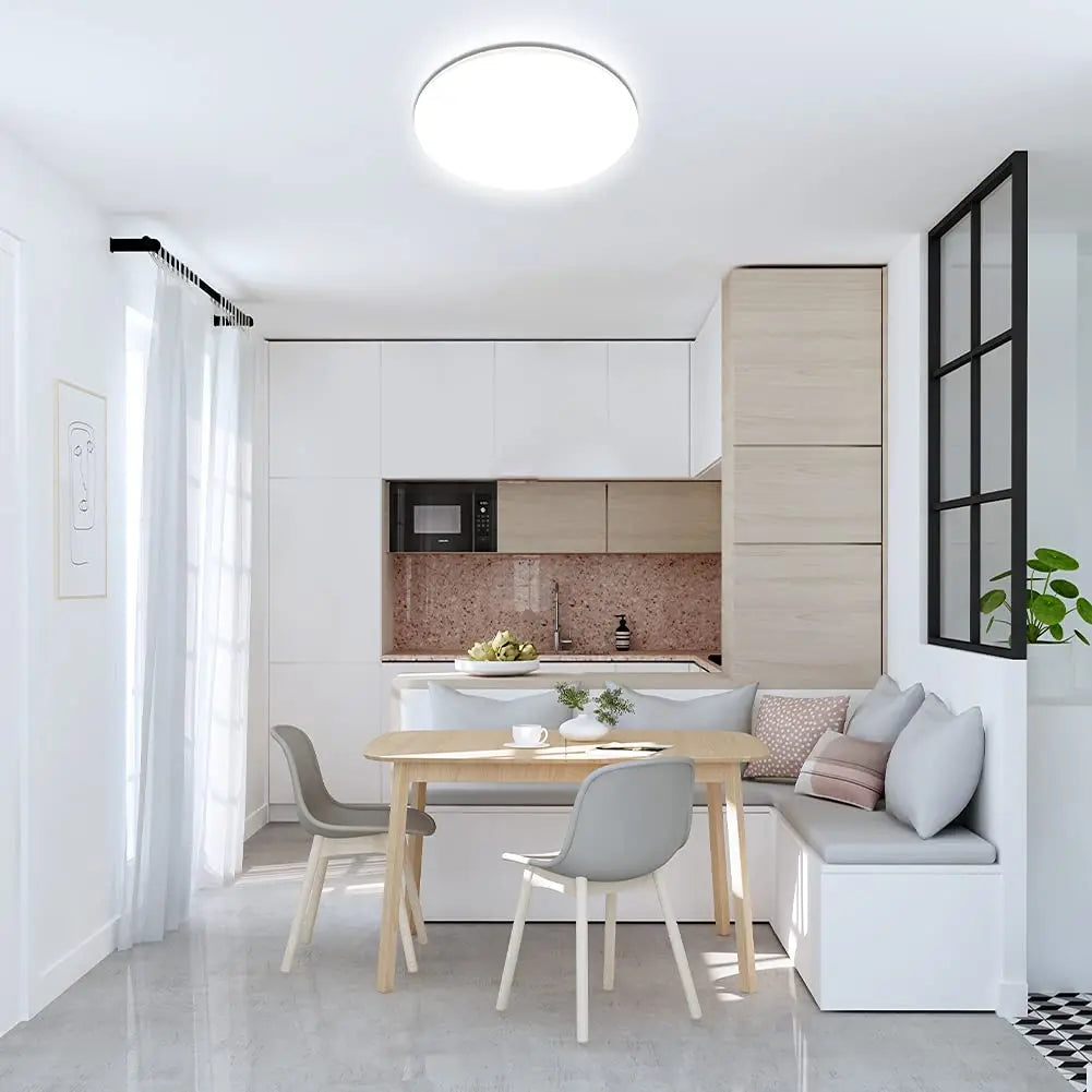 IRALAN Ultra-thin Round LED Ceiling Light Bedroom Light Neutral White Cool White Warm White 48W 36W 24W 18W LED Ceiling Light