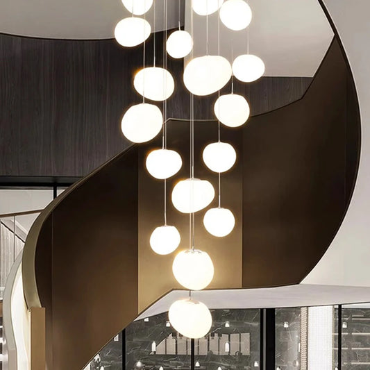 Nordic home decor dining room Pendant lamp lights indoor lighting stair lamp hanging light chandelier lamps for living room