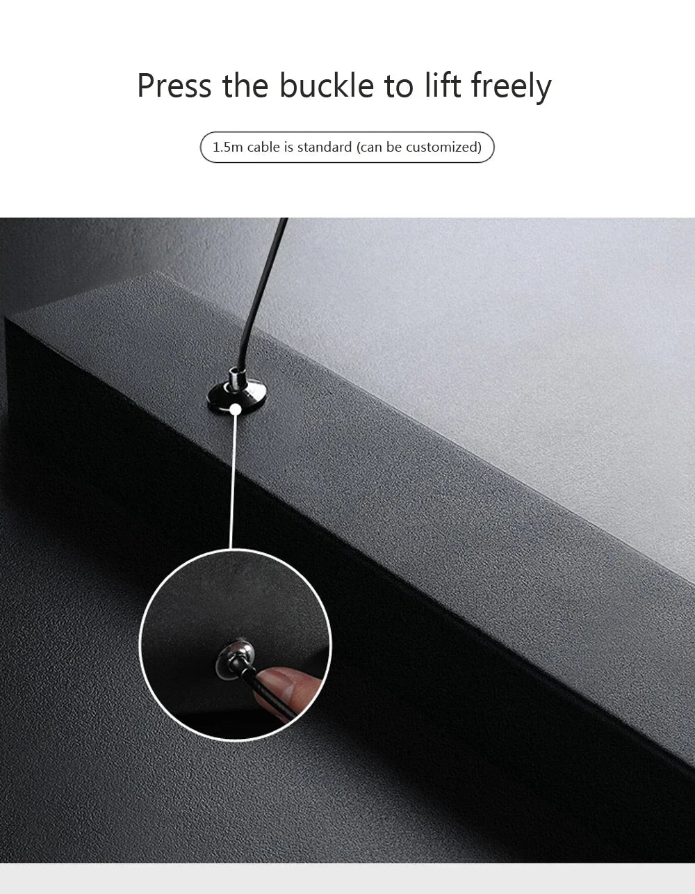 Modern LED Pendant Light For Living Dining Room Restaurant Office Long Simple Chandelier Home Deco Lighting Fixture Hanging Lamp