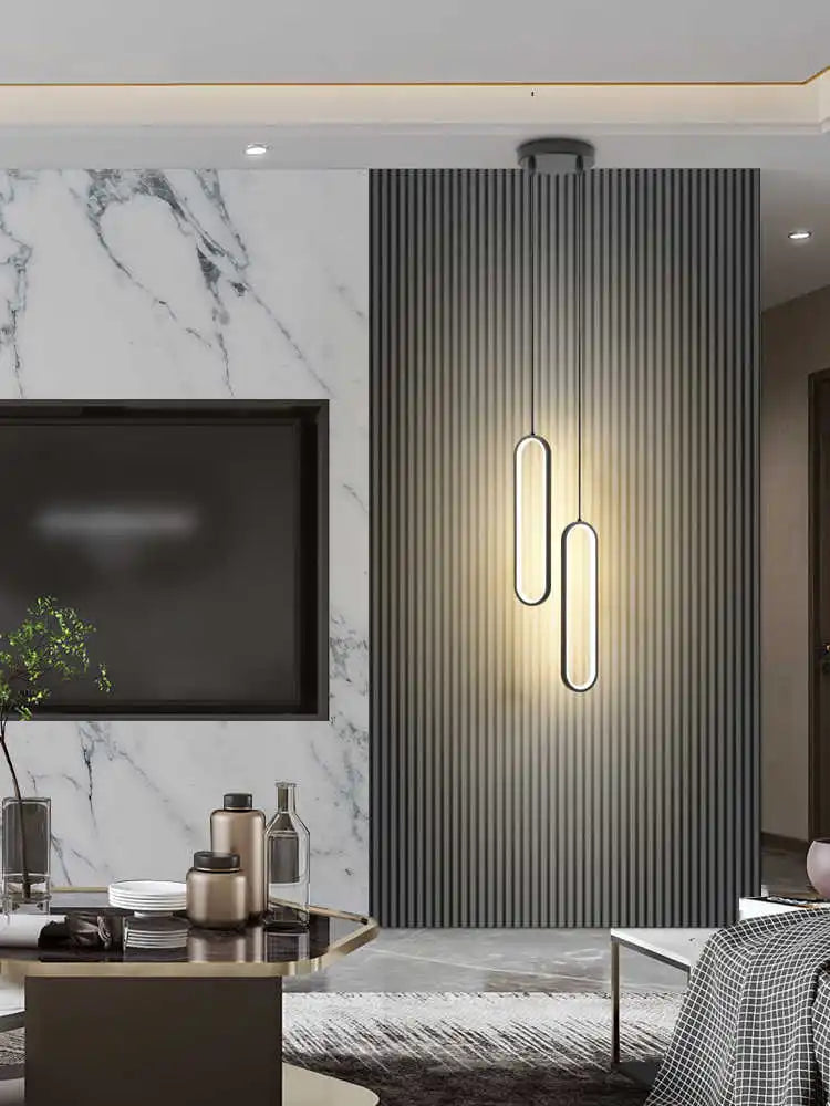 Modern Chandelier Hanging Living Room Pendant Light Designer Bedroom Bedside Lamp Dining Bar Decoration Light Indoor Lighting