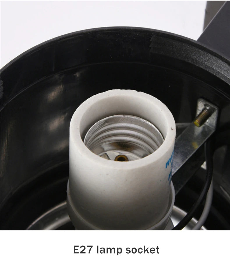 E27 LED Outdoor Wall Lamp Sensor Up Down Glass Aluminum Waterproof Garden Light Corridor Street Exterior Wall Sconce 110V 220V