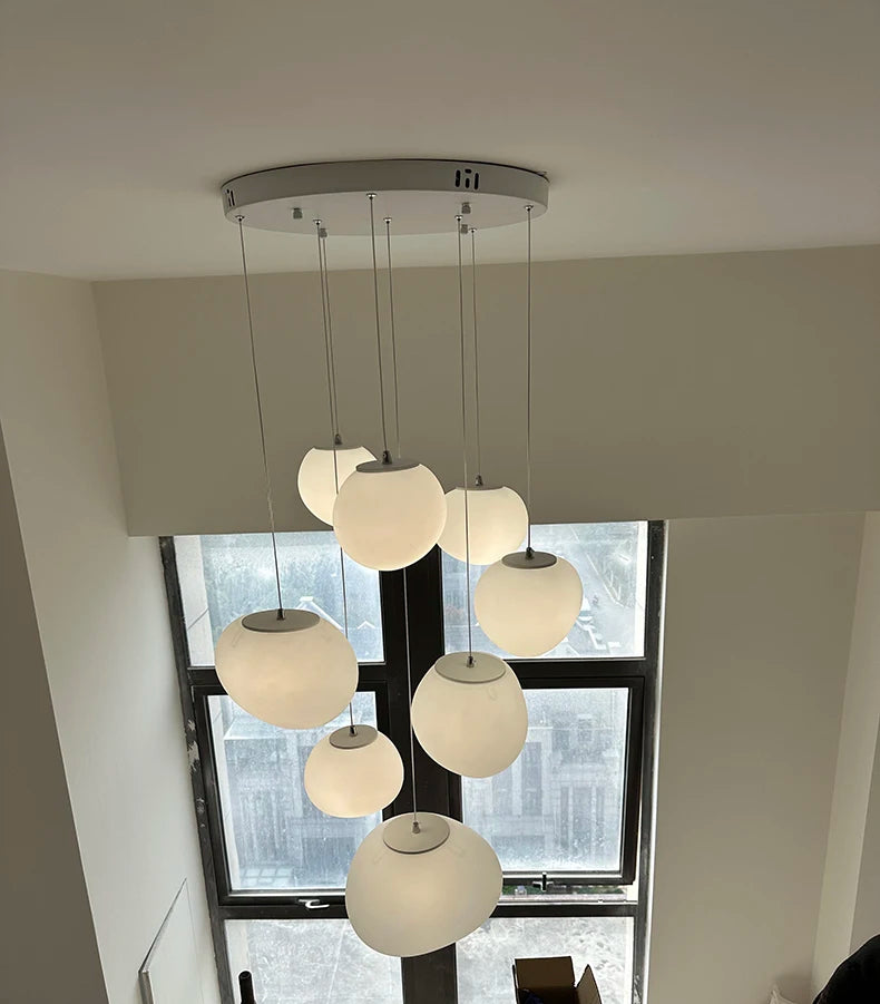 Nordic home decor dining room Pendant lamp lights indoor lighting stair lamp hanging light chandelier lamps for living room