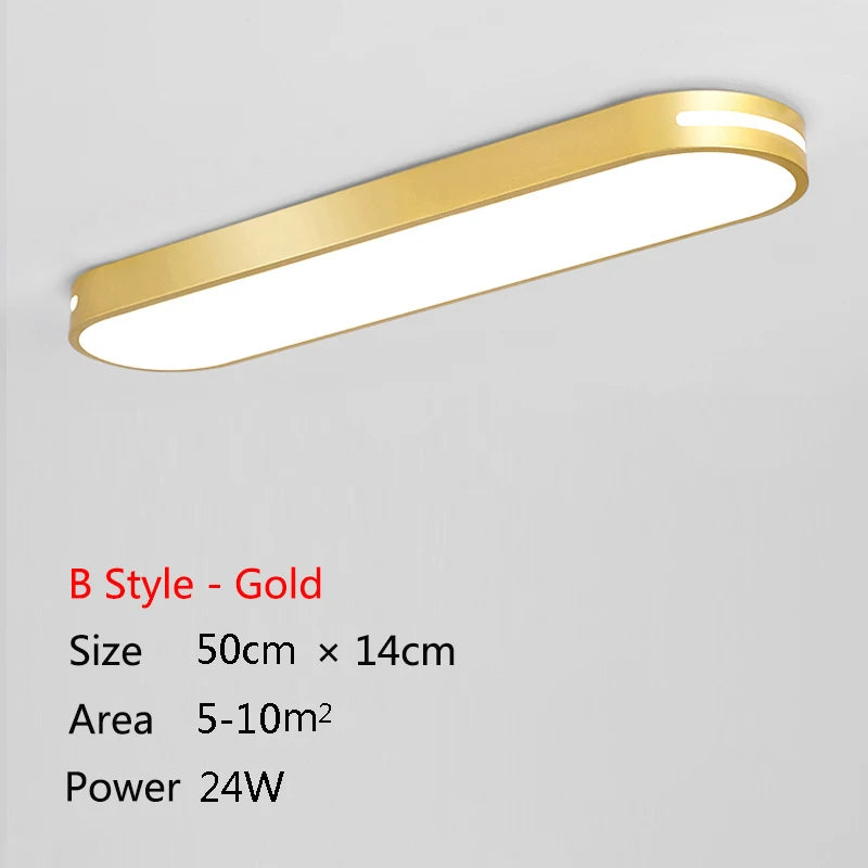 Modern Led Ultra-Thin Ceiling Light Balcony Corridor Bedroom Home Decoration Indoor Lighting Kitchen Restaurant Ceiling Light