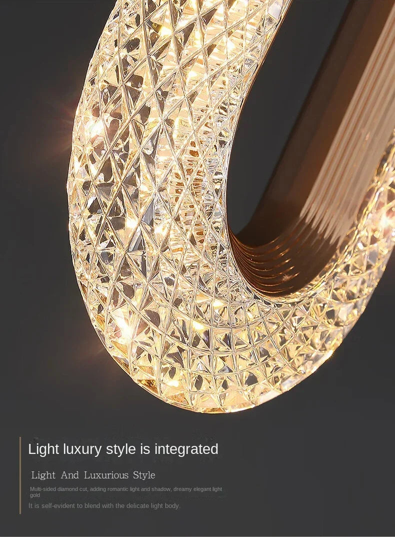 Modern Bedside Pendant Light, Long Line Living Room Background Wall Light, Study Pendant Light, Bedroom Interior Lighting