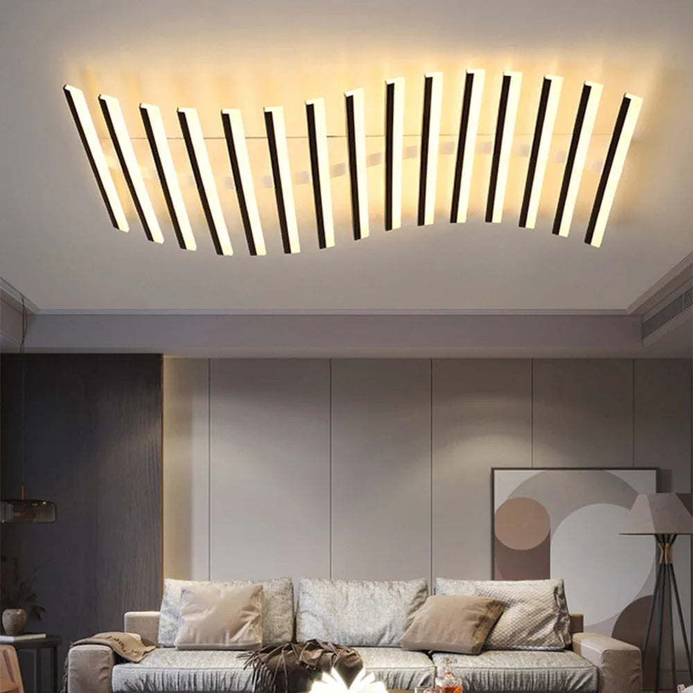 Modern Ceiling Light Luxury Nordic Ceiling Light Fixture LED Remote Control APPCeiling Chandelier Home Decoration Lighting