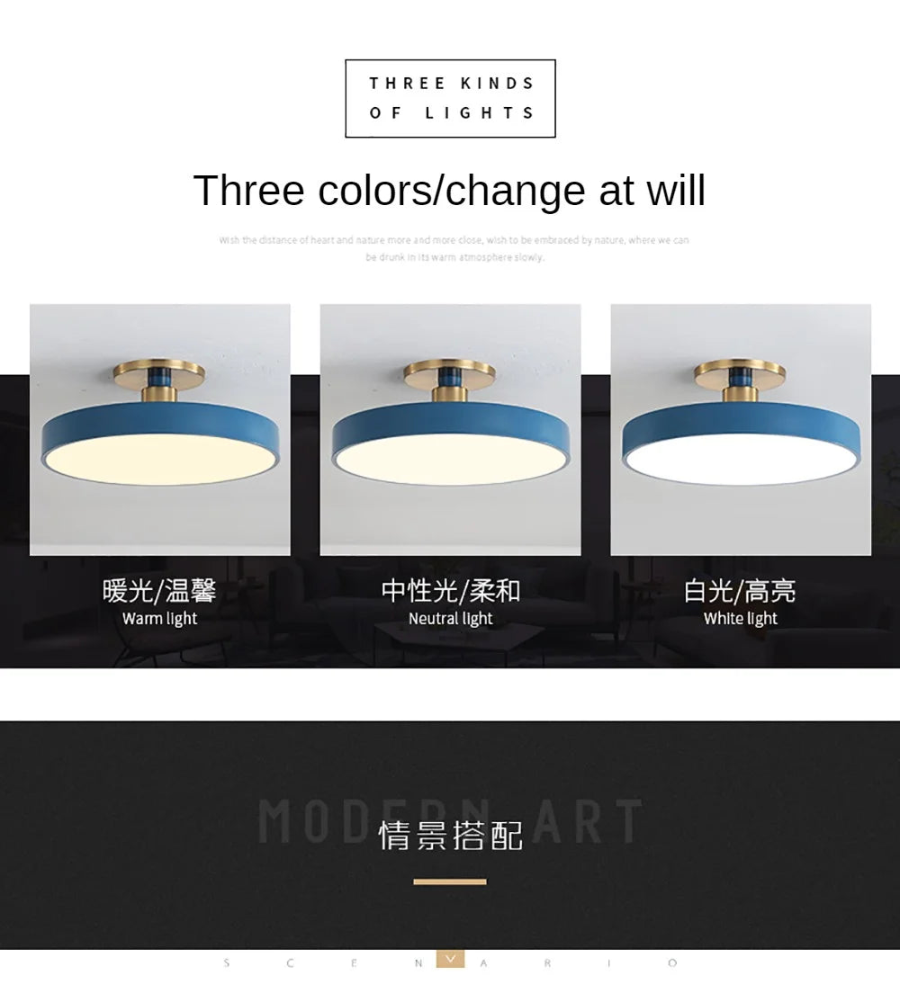 Makaron Modern LED Ceiling Lamp Chandelier For Living Dining Room Bedroom Aisle Loft Home Decor Indoor Lighting Fixture Lustre