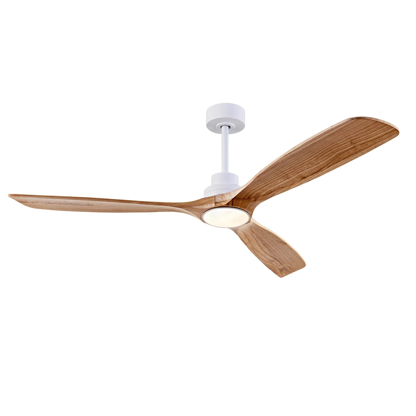 42 52 60 Inch Natural Wood Ceiling Fan with Lights Remote Control Quiet DC Motor Ventiladores De Techofor 85-265V Ceiling Fans